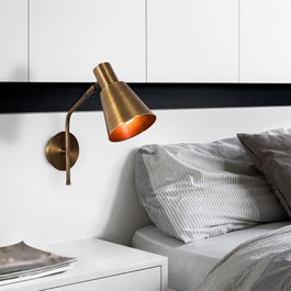 Opviq Sivani - MR-663 Lámpara de pared de metal color cobre